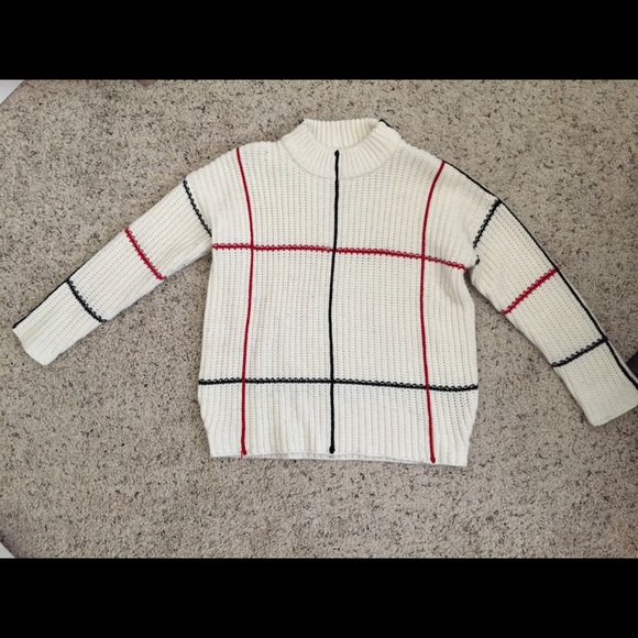 Lucca Couture windowpane sweater