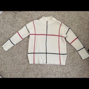 Lucca Couture windowpane sweater