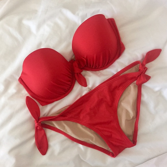 Victoria Secret red bikini