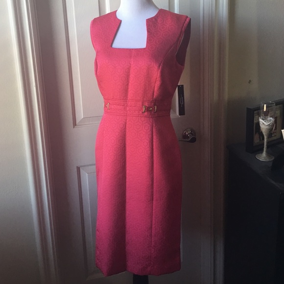 NWT Pink Tahari dress.