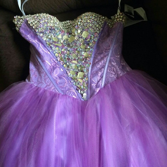 Terani Couture Purple Prom Dress size 2!