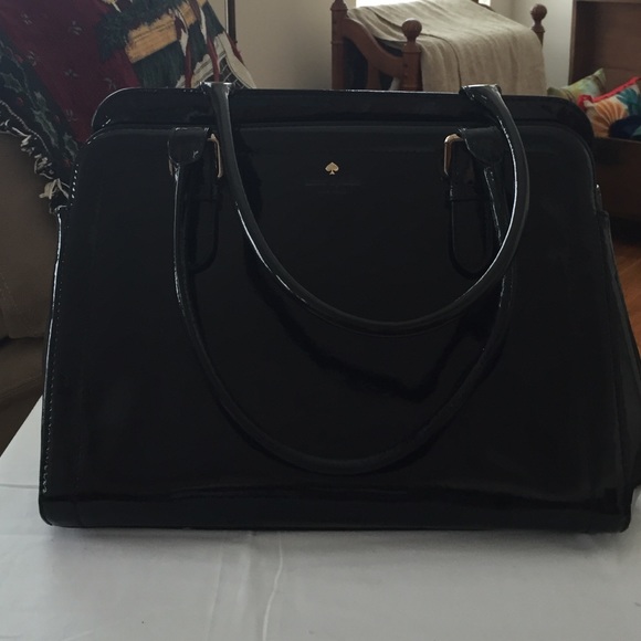 Kate spade patent leather satchel