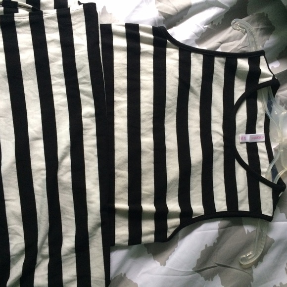 Black and White maxi dress