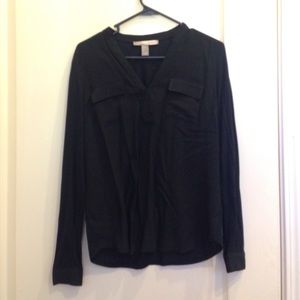 Business casual black top