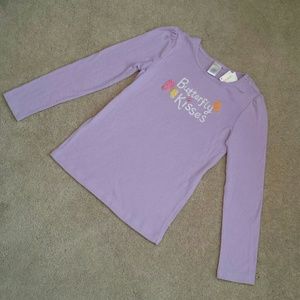 Gymboree Girls Size 10 cotton butterfly top NEW