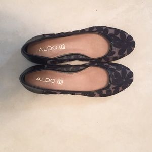 Aldo black flats