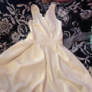 super cute and comfy white dress