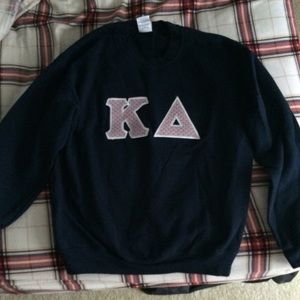 Kappa Delta navy blue sweatshirt
