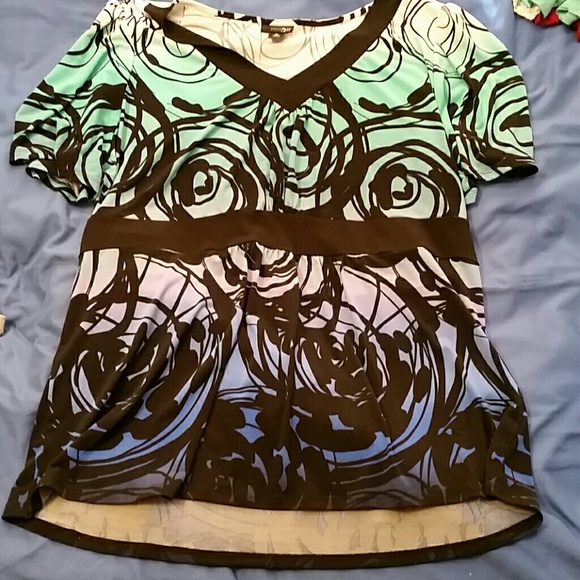 Ombre blouse - Picture 1 of 2