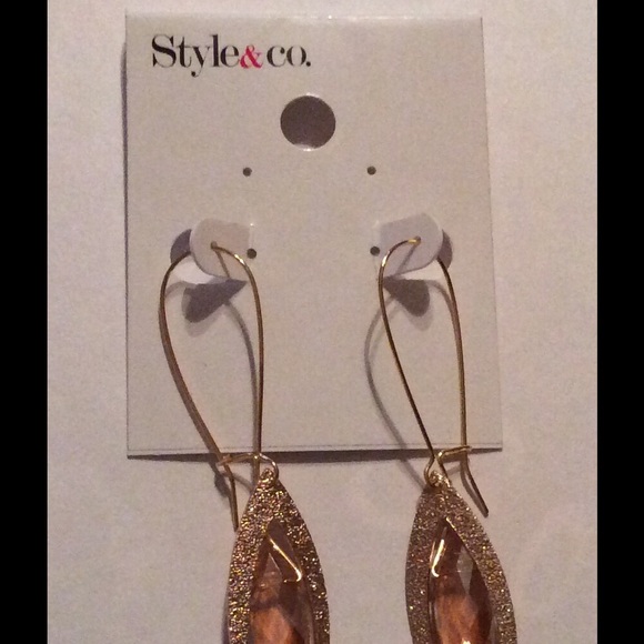 Style & Co Gold earrings.