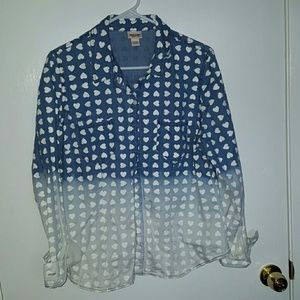 Denim Button Down Shirt