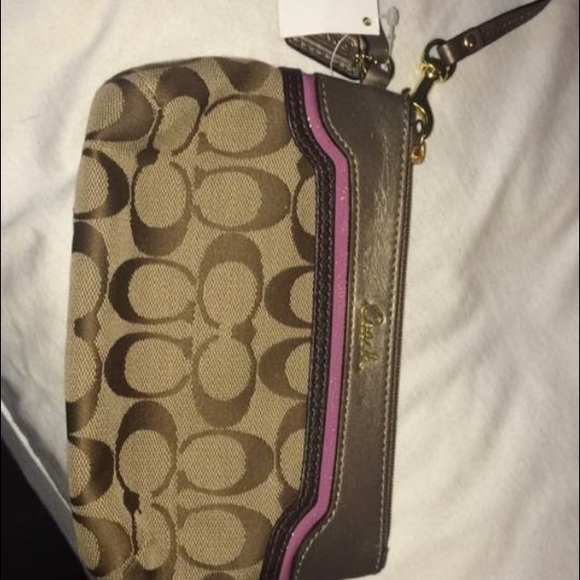 Coach wristlet