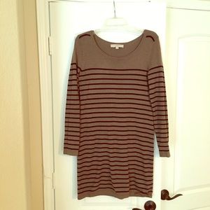Loft striped sweater dress