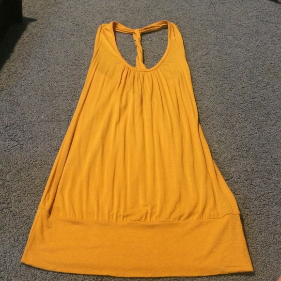 (Sold) Yellowish tank