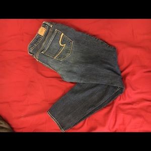 American Eagle size 8 short stretch skinny jeans