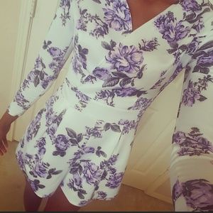 Charlotte Russe Floral Romper