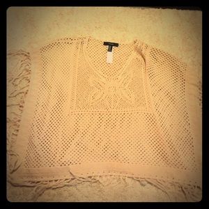 Fringe Forever 21 Poncho