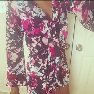 Charlotte Russe Floral Romper