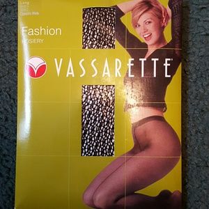 5 pair Vassarette Fashion  Chaotic Web Panntyhose