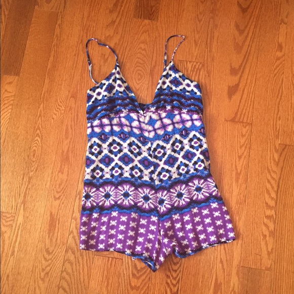 Patterned Romper