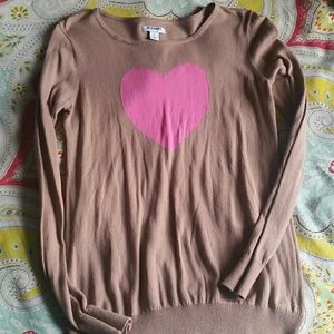 Heart sweater
