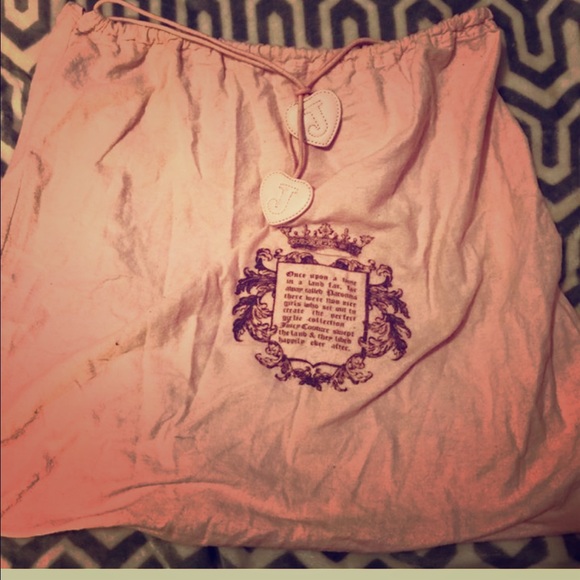 Juicy lingerie bag
