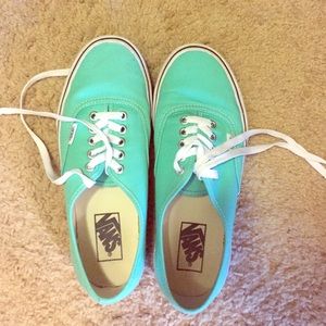 Teal Vans