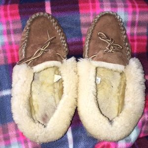 L.L.Bean Moccasin Slippers