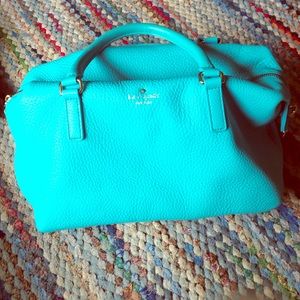 Kate spade aqua handbag