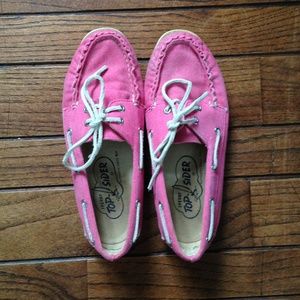 Pink Sperry Top-Siders, size 6.5