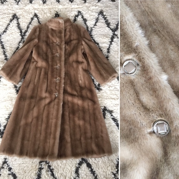 Vintage Faux Fur Coat