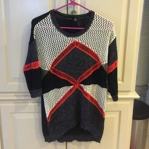 Red and Black Sweater