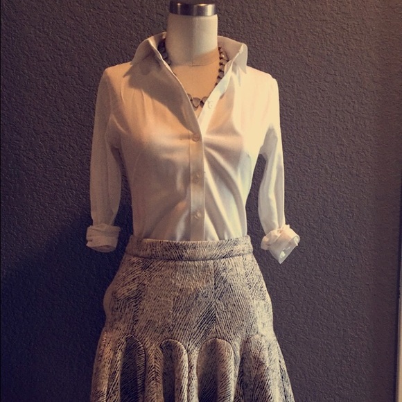 Fitted non-iron Button down shirt- Banana Republic