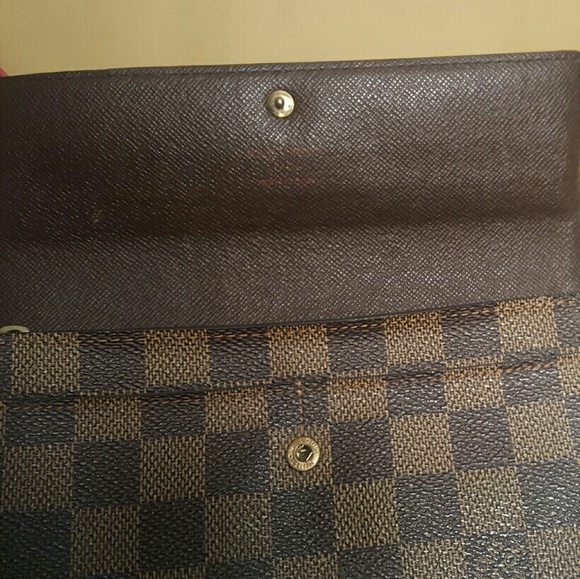 🚫SOLD Louis Vuitton Sarah Damier Ebene Wallet - Picture 2 of 4