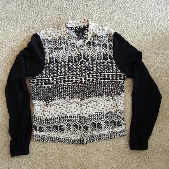 Nordstrom Lightweight Bomber Jacket - Picture 1 of 4