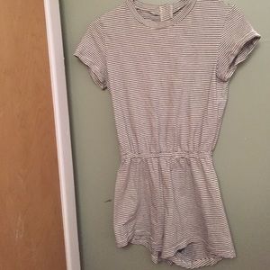 American Apparel Striped Romper