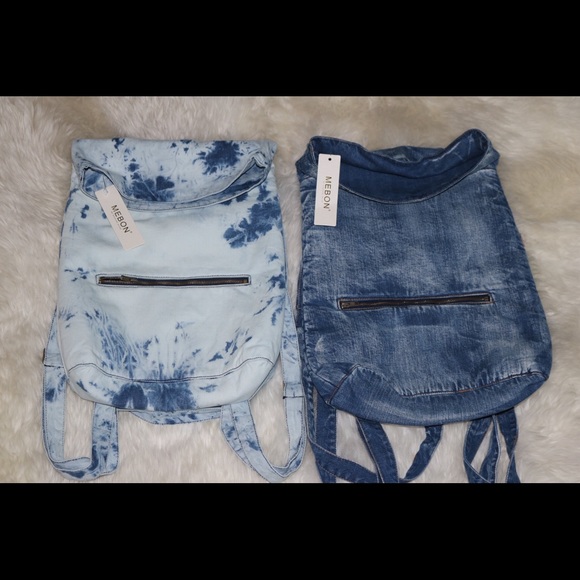 denim back packs