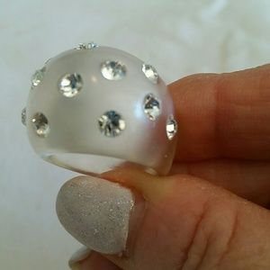 rhinestone ring