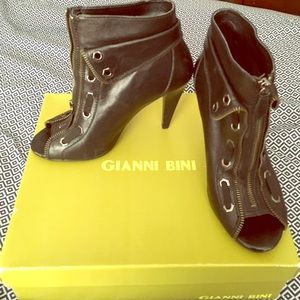 Gianni Bini Peep-Toe Booties