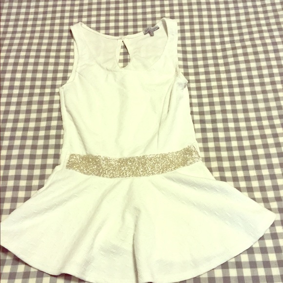 Beaded dress top
