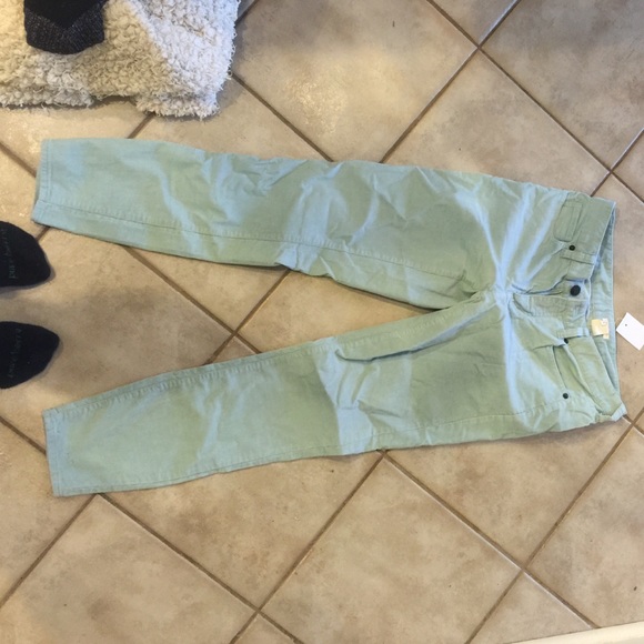 Light blue cords