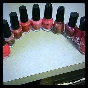 OPI nail polish lot pinks + China Glaze & more