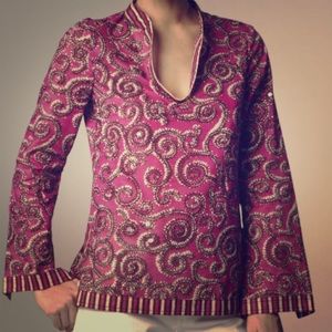 Tory Burch Sequined Stephanie Tunic