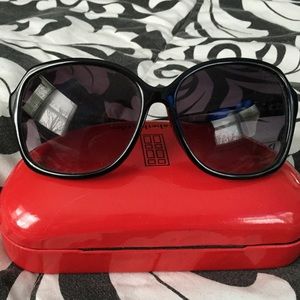 *Authentic Betsey Johnson Raven sunglasses.