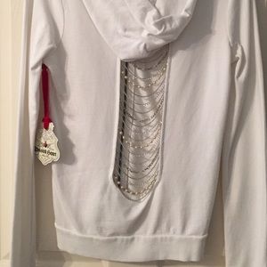 Twisted heart chain hoodie