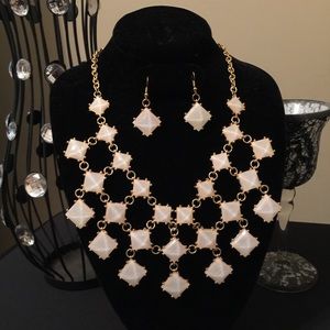 Necklace with earrings