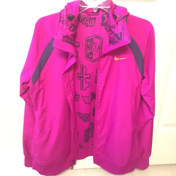Reversible Nike windbreaker jacket