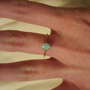 Size 6 opal ring