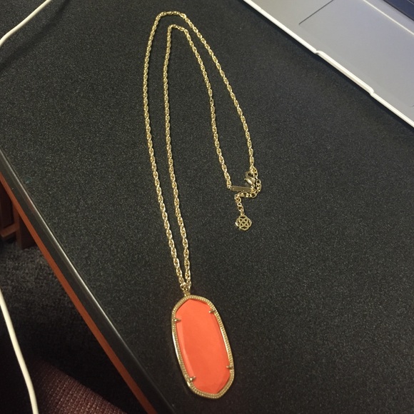 Coral Kendra Scott Necklace