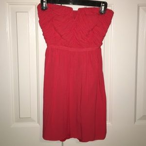 Urban outfitters strapless dress with back cutout